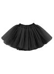 TILISM Girls net Black Skirt