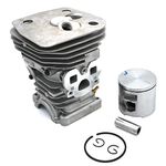 Cylinder Head Piston Kit 47MM for Husqvarna 455 455 Rancher 455E 460 460 Rancher Jonsered CS2255 Chainsaw PN 537320402 537320501