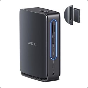 Anker Nano Laptop Docking Station with Detachable Hub, 13-in-1 USB-C Triple Display with 2 HDMI and 1 DP, 10 Gbps USB-C, 3 USB-A, Audio, SD/TF, Ethernet, 100W Max PD for Dell, Lenovo, HP, and More