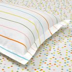 haus & kinder 100% Cotton Bed Sheet For King Size Bed,1 King Size Bedsheet Cotton(108 X 108 Inches)With 2 Pillow Covers|186 Tc Bedsheet For Double Bed King Size|Radiant Symphony,Multicolor