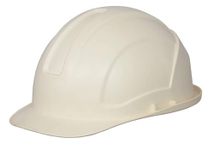 BLACK + DECKER Thermostatic Safety Helmet for Construction & Outdoor Activities | Adjustable Chin Strap & Rachet Type Adjustment | Lightweight, Comfortable & Durable Hard Hat | White | BXHP0226IN-W