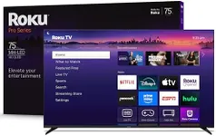 Roku Smart TV 2025 – 75-Inch Pro Se