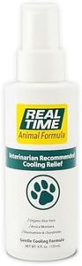 Real Time Pain Relief Pet Formula - 4oz Spray Bottle | Vet Recommended Relief for Pets | 16 Natural Ingredients Including Menthol, Aloe Vera, and Arnica | Gentle Cooling Sensation | Easy Application