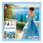 Frank Lady in Blue Jigsaw Puzzle (750 Pieces) for Adults and Kid Above 15+ Years- Fun & Challenging Brain Booster Games - for Focus and Memory - 34803