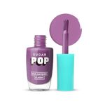 SUGAR POP Glossy Finish Nail Lacquer 09 Lilac Rush-10 Ml High Shine Long-Lasting Chip Resistant Quick Drying