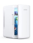 AstroAI Mini Fridge 6 Litre / 8 Can | Cooler and Warmer | AC/DC | Small Fridge for Bedrooms, Car, Drinks, Beauty, Skincare, Travel (Off-white)