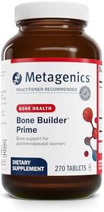 Metagenics Bone Builder Prime Tablets with Calcium, Phosphorus and Vitamin D and Ipriflavone to Help Maintain Healthy Bone Density - 90 Servings