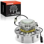 A-Premium Front Wheel Bearing Hub Assembly Compatible with 2007-2013 Chevy Silverado 1500 Suburban 1500 Tahoe Avalanche GMC Sierra 1500 Yukon (XL1500) Escalade RWD w/ABS 6-Lug