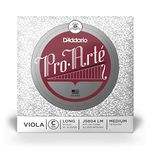 D'Addario Pro-Arte Long Scale Medium Tension Single C String for Viola