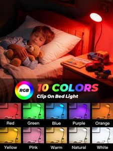 ReinHoo RGB Desk Lamp – Color Changing LED Table Light