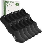 Horuru No Show Socks Womens Low Cut Invisible Socks for Women, 6 Pairs Athletic Non Slip Short Socks Womens Size 7-9/9-11