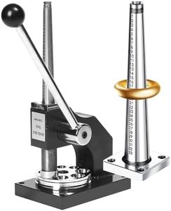 KATWAY Ring Stretching and Reducing Machine - Professional Ring Sizer Stretcher & Mandrel Tool for Jewelry Making, Round & Oval Bangle Expander for Jewelers HH-A01