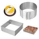 Adjustable Cake Mold Ring 2-Piece S