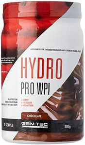 Gen-Tec Nutrition Hydro PRO Whey Protein Isolate Chocolate Powder, 800 Grams