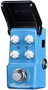JOYO Overdrive Mini Pedal for Electric Guitar Pedal Effect - True Bypass Ironman Series (Blue Rain JF-311)
