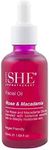 Om SHE Aromatherapy Facial Oil - Rose & Macadamia