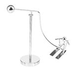 SINGYICO Steel Balance Toy Balancing Tumbler Toy Kinetic Art Physics Balance Toy Decompressive Science Psychology Home Office Decor Desk Toy Skating