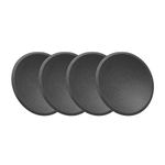 sourcing map Speaker Dust Cap 90mm/3.5" Diameter Subwoofer Paper Dome Coil Cover Caps 4 Pcs