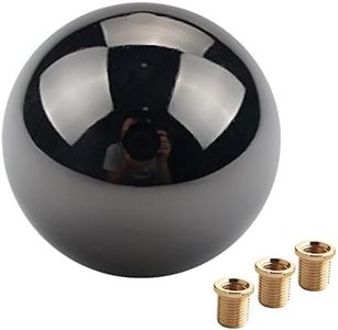 DEWHEL Manual or Automatic Shift Knob, Universal Fit for Honda Acura Mazda Mitsubishi Nissan Infiniti Lexus Toyota Scion, etc Gun-Black