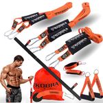 Premium Resistance Bands for Men's & Woman Workouts | Versatile Exercise Bands for Full-Body Fitness | Increase Strength and Flexibility Workout Resistance Bands