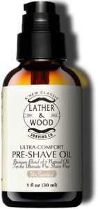 Best Pre-Shave Oil, Unscented, Premium Shaving Oil for Effortless Smooth Irritation-free Shave. 1 Oz