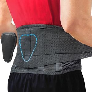 Sparthos Lumbar Support Belt - Immediate Relief from Back Pain, Sciatica, Herniated Disc - Breathable Brace With Lumbar Pad - Adjustable Lower Back Waist Brace - For Men & Women - (XXXL)