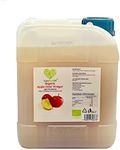 SuperfoodUK Organic Raw Apple Cider Vinegar with Live Mother | Unfiltered 5L