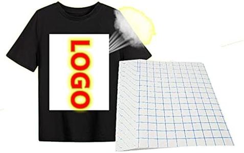 5Sheets Inkjet printable heat transfer paper for dark black T-shirt cotton fabric Iron on paper