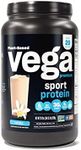 Vega Premium Sport Protein Vanilla Protein Powder, Vegan, Non GMO, Gluten Free Plant Based Protein Powder Drink Mix, NSF Certified for Sport, 29.2 oz, Packaging may vary