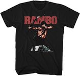 Rambo Rambow Black Adult T-Shirt Te