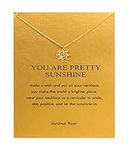 Baydurcan Sun Necklace with Message