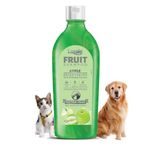 Lozalo Fruit Pet Shampoo 500 ml, Apple | pH Balanced, Paraben Free Conditioning Shampoo for Dogs & Cats of All Breeds | Brightening with Shikakai Extract