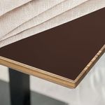 Table Protector Heavy Duty Heat Resistant Kitchen dining room Grey & Black & Brown & Beige (Brown, 60x60.cm)