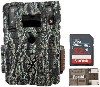 Browning Trail Cameras Command Ops Elite 22 22-Megapixel Trail Camera with Illuma-Smart Technology Bundle with 32GB SDHC UHS-I Memory Card (100MB/s), and High Speed USB Card Reader (3 Items)