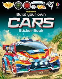 Build Your Own Car Sticker Book