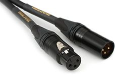 Mogami GOLD AES-06 Digital/Analog XLR Microphone Cable, XLR-Female to XLR-Male, 3-Pin, Gold Contacts, Straight Connectors, 6 Foot