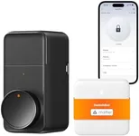 SwitchBot WiFi Smart Lock Pro, Keyless Entry Door Lock, Smart Door Lock Front Door, Electronic Smart Deadbolt, Fits Your Existing Deadbolt in Minutes, Supports Matter, Alexa, Google and IFTTT