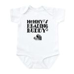 CafePress Mommys Reading Buddy Body Suit Cute Infant Bodysuit Baby Romper