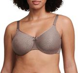 Chantelle Women's, C MAGNIFIQUE, Covering Molded Bra, Women's invisible lingerie, Hazelnut, 34D