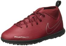 Nike Unisex-Child Jr Modern Phantom Vsn Club Df Tf-Team Red/Black-M-Ao3294-606-5.5Uk, 5.5 UK