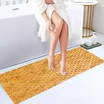 Bamboo Bath Mat Bathroom Runner Lon