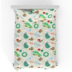 Franco National Lampoon's Christmas Vacation Holiday & Christmas Bedding Super Soft 100% Cotton Flannel Sheet Set, Full, (Official Licensed Product)