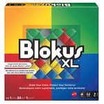 Mattel Games Blokus XL Board Games for Family Night, Brain Games for 2 to 4 Players, Oversized Board and Pieces