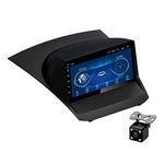 BIEKANNM Android 12 Car Stereo GPS Navigation For Ford Fiesta 2009-2017, Auto Headunit Stereo Support Bluetooth/Camera/SWC/USB/FM/RDS/WIFI/Built-in Microphone 9 Inch Touch Screen