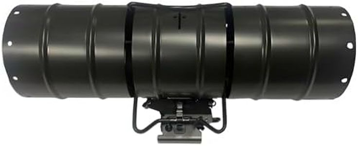 Easy Set Tube Trap Tunnel Squirrel Trap - 15" Long Double Torsion Spring Steel Rodent Trap - Naturally Attracts Rodents - Rust Resistant, Built-in Safety Latch and 5 Tension Setting