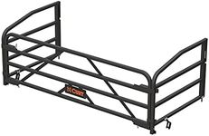 CURT 18325 Universal Truck Bed Extender with Fold-Down Tailgate, 26-1/2 x 58-3/4 x 19-3/4-Inch ID, Black Steel