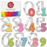 Number Cookie Cutters 9-Pc. Set Mad