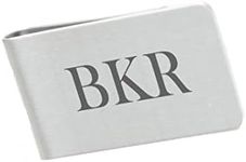 Money Clip Engraved With Initials -