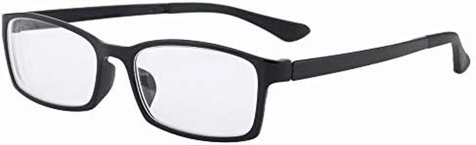 HUIHUIKK 1PRS Nearsighted Short-Sighted Lightweight Glasses **These are not reading glasses**, Black