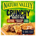 Nature Valley Variety Pack Cereal Bars, 210Gram (2Xcanadian Maple Syrup+1Xoats & Dark Chocolate+2Xoats & Honey Bars)